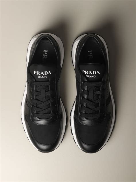 prada mens shoes suede trainers sneakers|authentic men Prada sneakers.